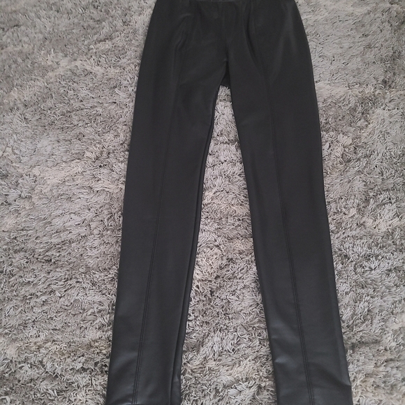 See And Be Seen Pants - Faux Leather Leggings size small